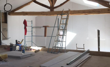 Rénovation d'une grange à Ruy 38