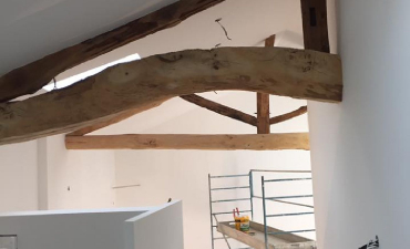 Rénovation d'une grange à Ruy 38