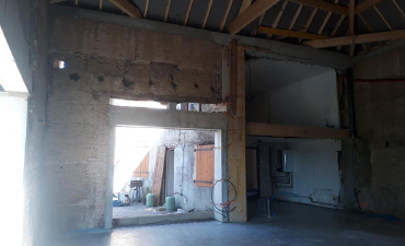 Rénovation grange a La Chapelle de la Tour 38
