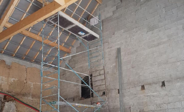 Rénovation grange a La Chapelle de la Tour 38