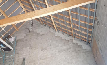 Rénovation grange a La Chapelle de la Tour 38
